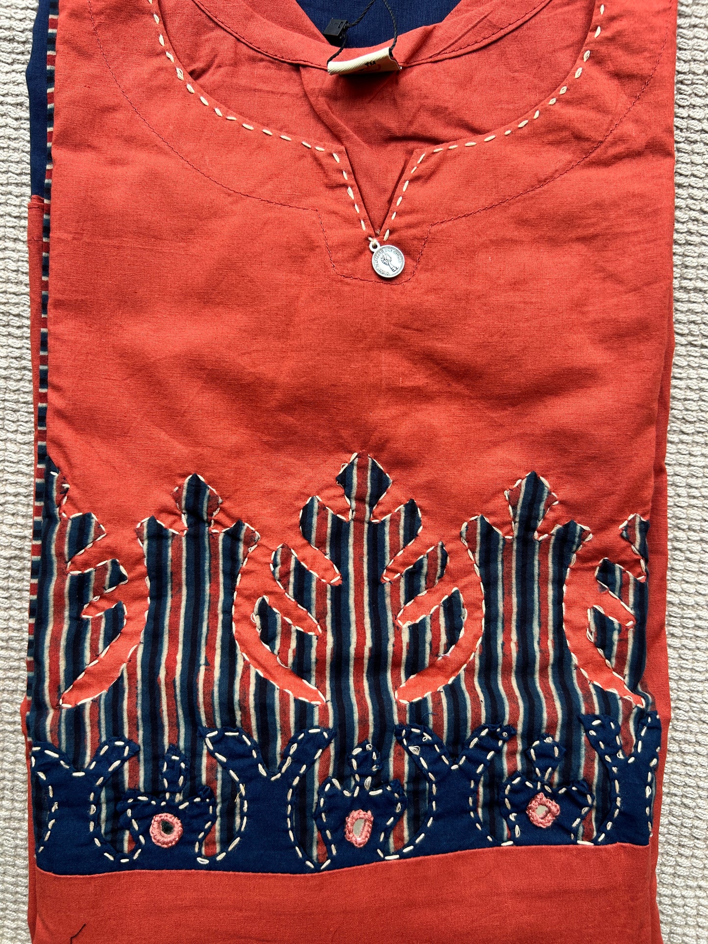 PINK GAMTHI COTTON SUIT