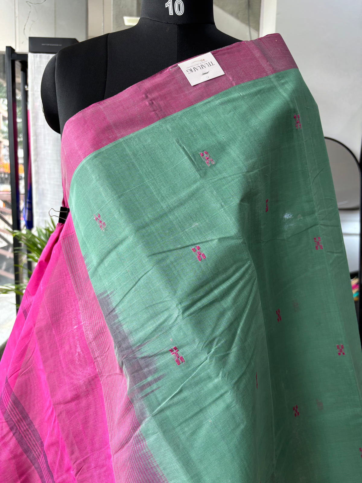 LIGHT GREEN NEGAMAM COTTON