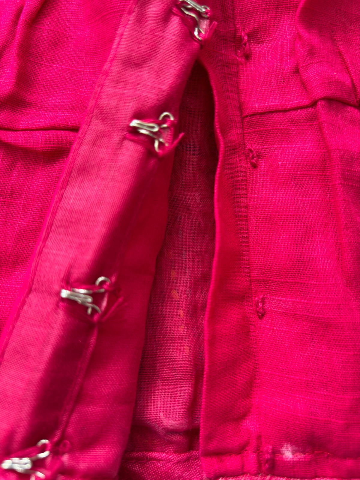 PINK MBROIDERED  BLOUSE