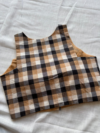BIEGE COTTON BLOUSE