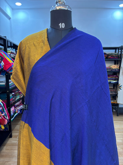 DARK BLUE ACRYLIC SAREE