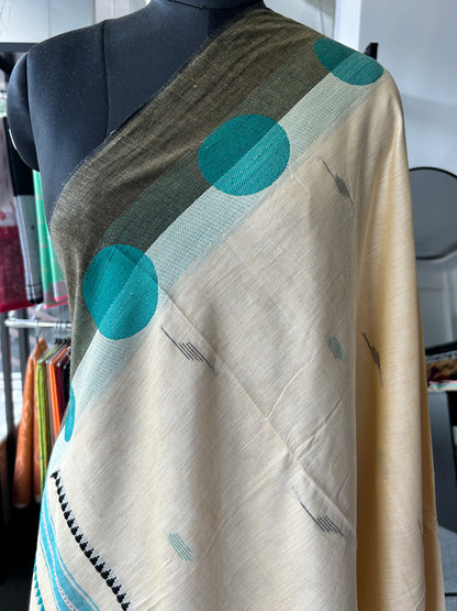 YELLOW DHANIAKHALI SAREE