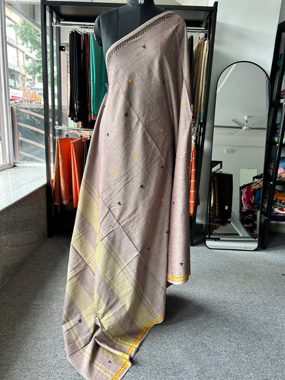 GREY DHANIAKHALI SAREE
