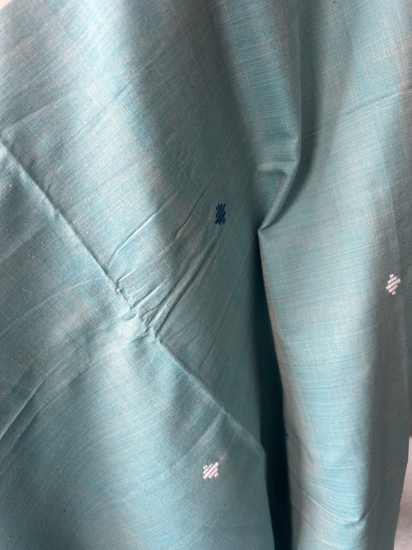 PASTEL GREEN DHANIAKHALI SAREE