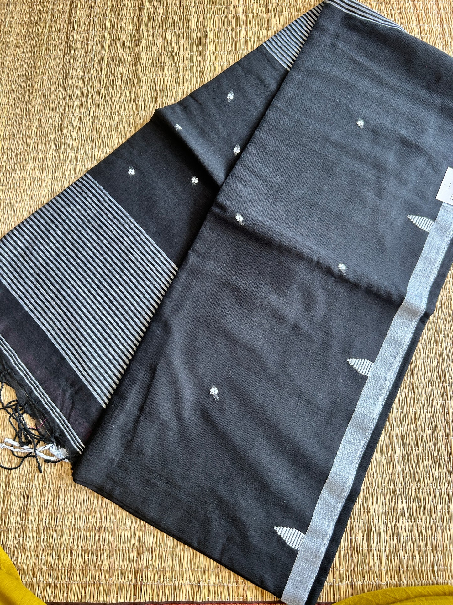 BLACK JAMDANI SAREE