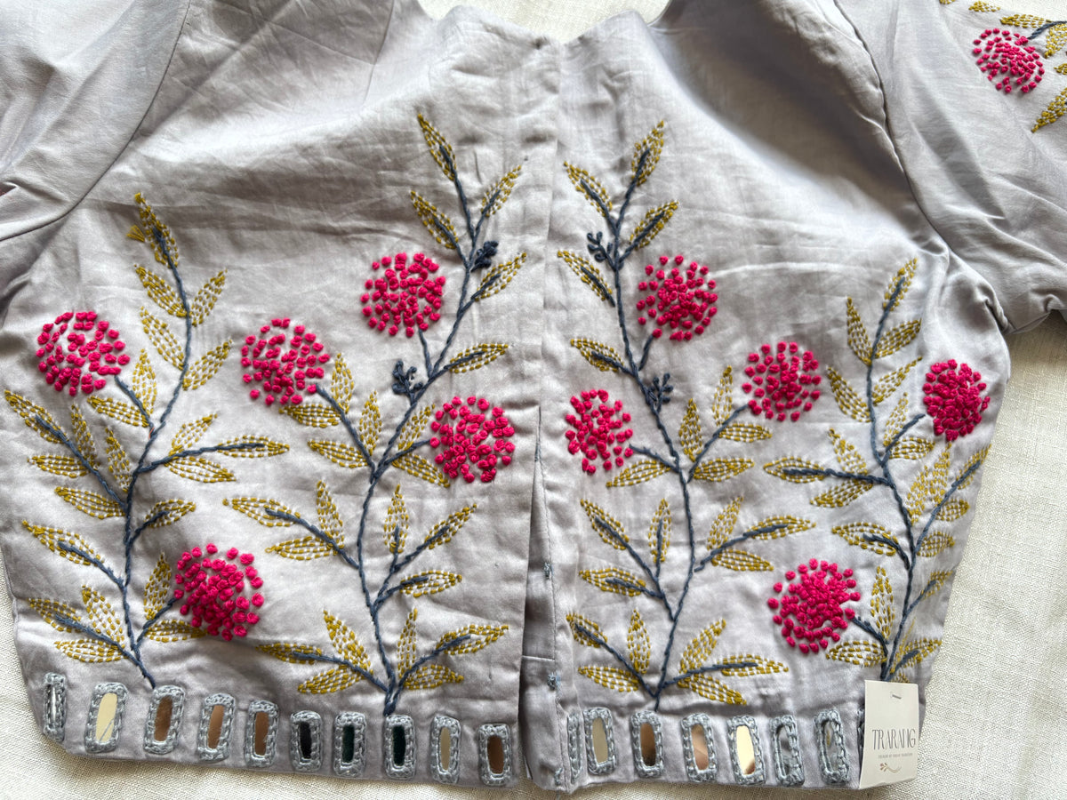 White Embroidered blouse