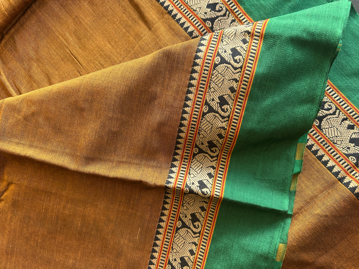 YELLOW NARAYANPET SAREE