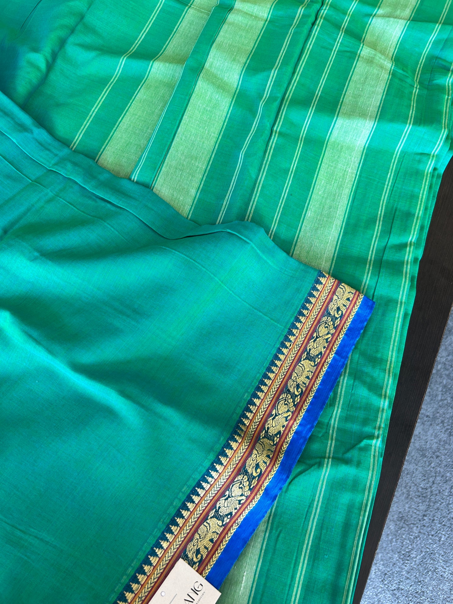 GREEN NARAYANPET SAREE