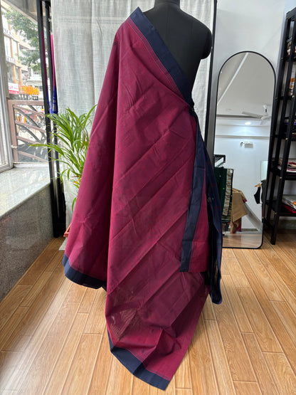 MAROON NEGAMAM COTTON