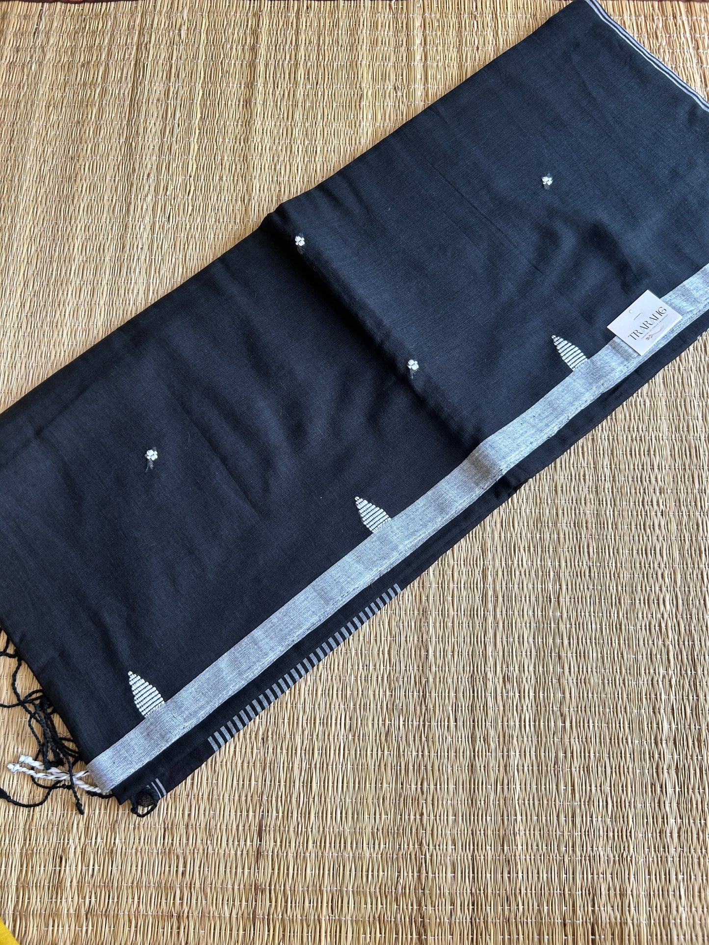 BLACK JAMDANI SAREE