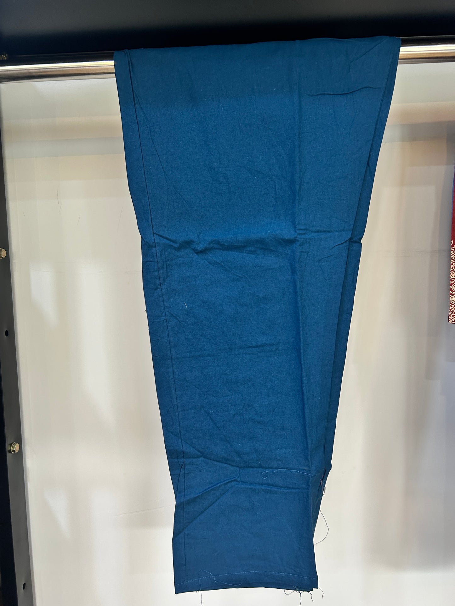 BLUE GAMTHI COTTON SUIT