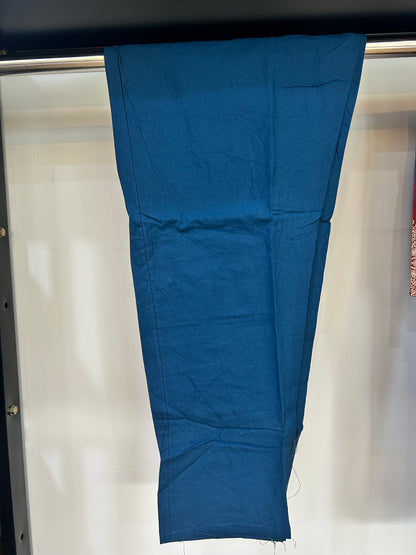 BLUE GAMTHI COTTON SUIT