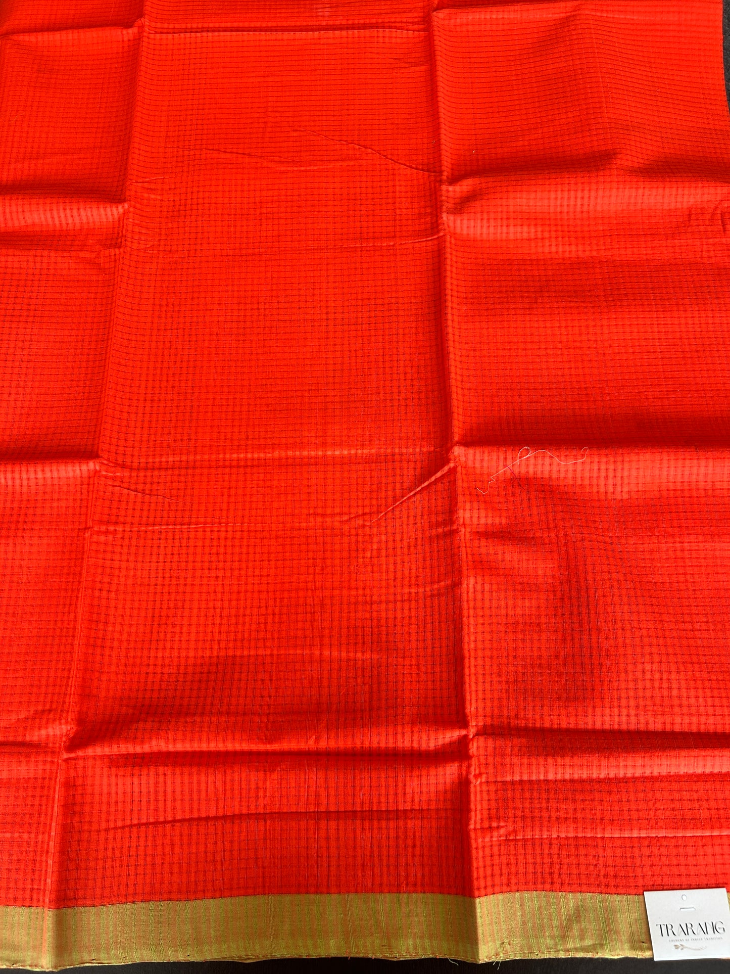 ORANGE MANGALAGIRI SAREE