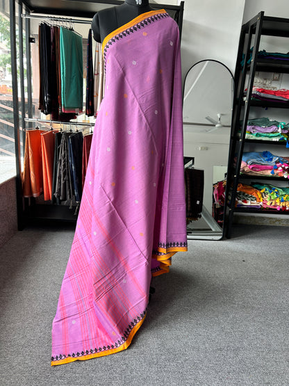 PINK DHANIAKHALI SAREE