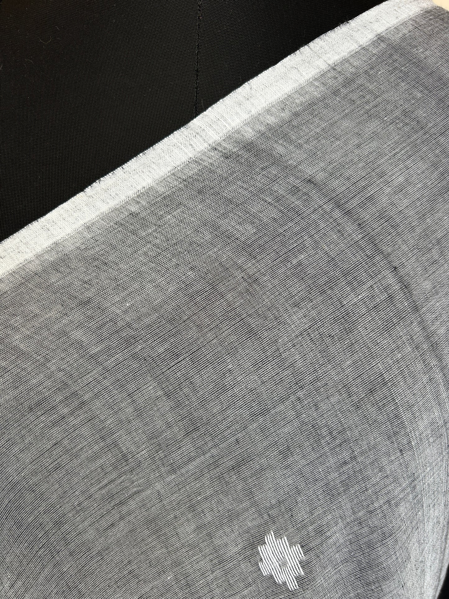 GREY JAMDANI SAREE