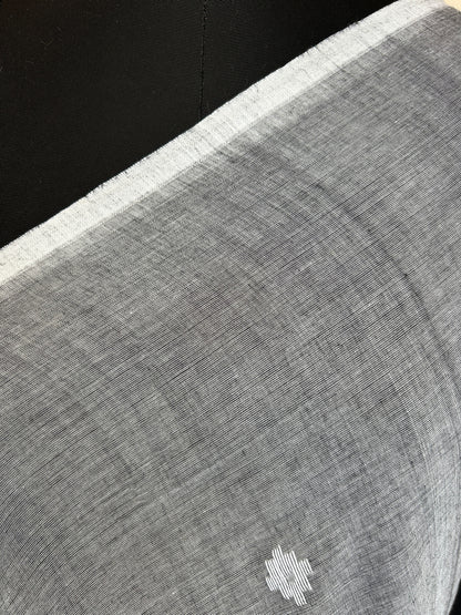 GREY JAMDANI SAREE