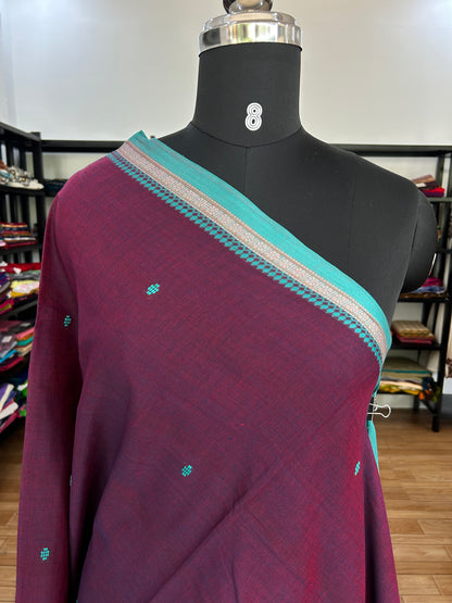 PINK DHANIAKHALI SAREE