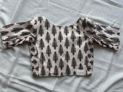 WHITE STRECHABLE BLOUSE