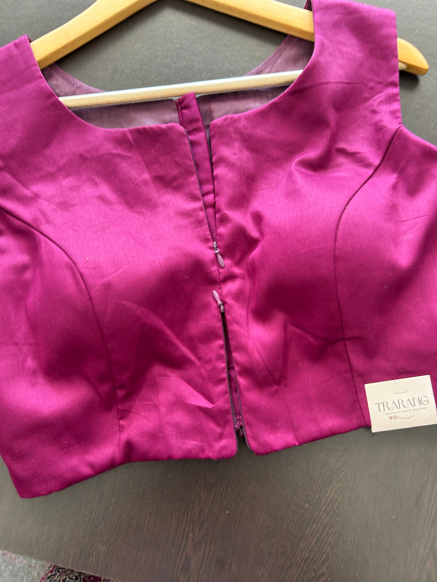 PURPLE BLOUSE