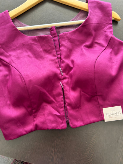 PURPLE BLOUSE