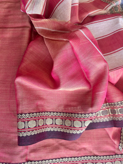 PINK NARAYANPET SAREE