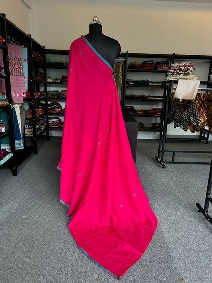 PINK JAMDANI SAREE