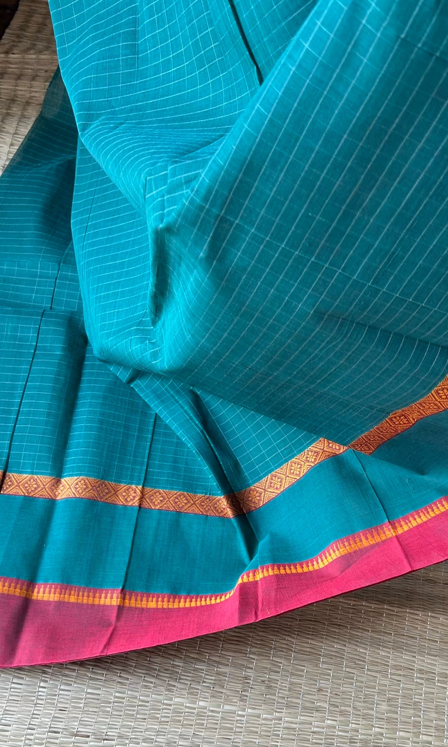GREEN NARAYANPET SAREE