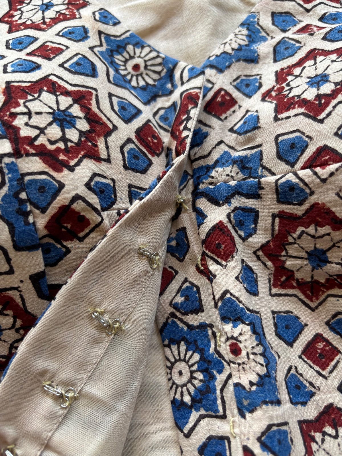 BIEGE COTTON BLOUSE