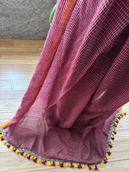 MAROON MUL COTTON