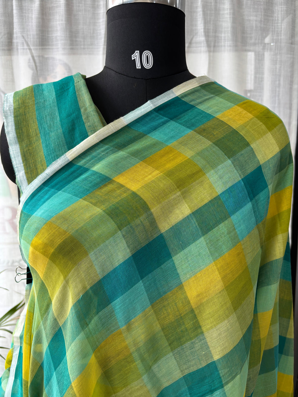 GREEN INSPIRED BHUJODI SAREE