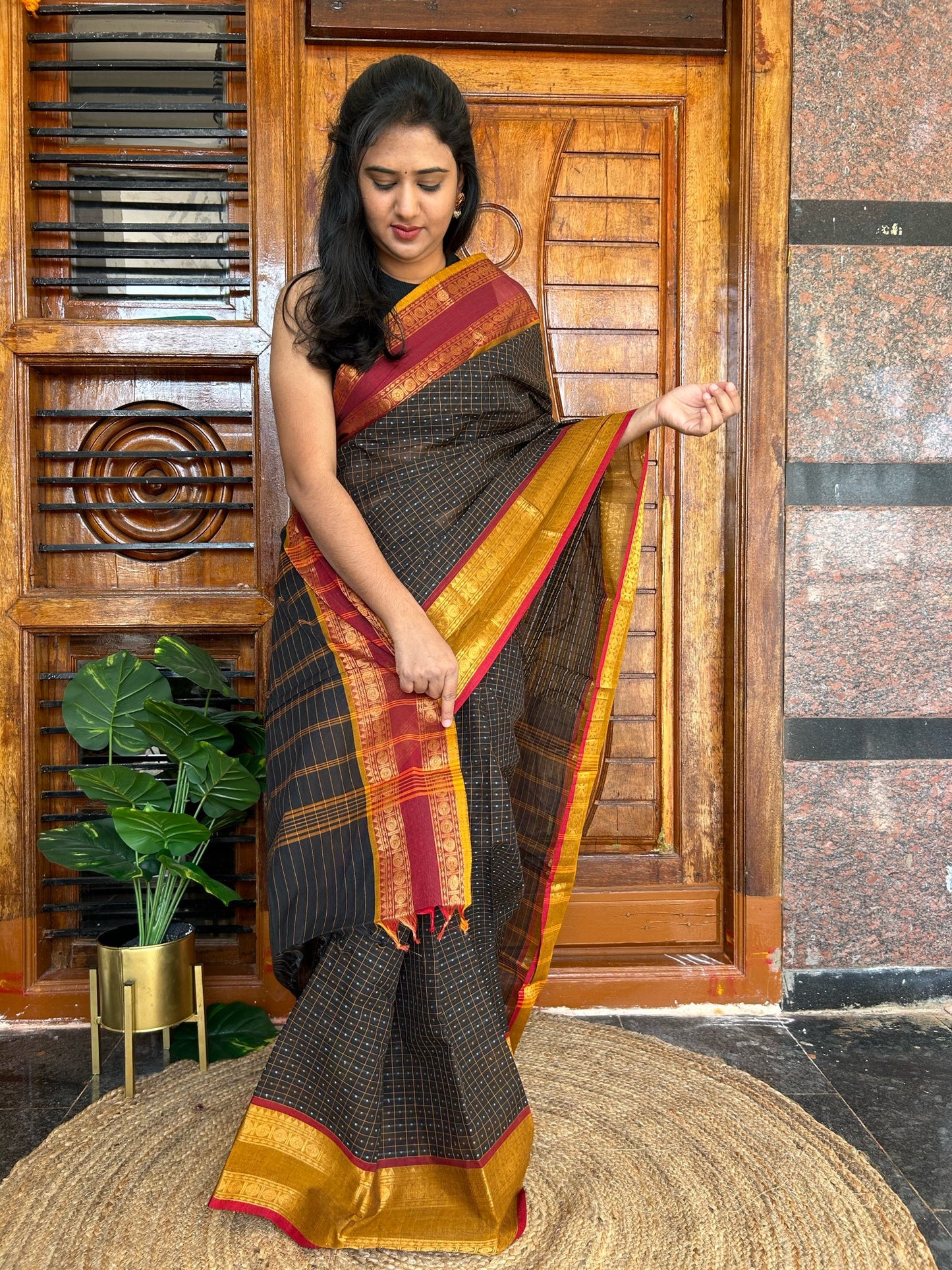 BLACK KANCHI COTTON