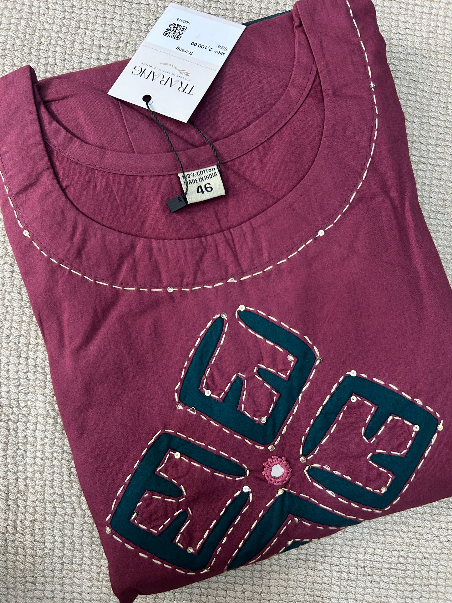 PINK GAMTHI COTTON SUIT