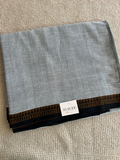 GREY DHANIAKHALI SAREE