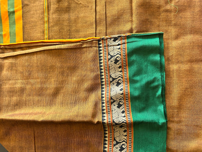 YELLOW NARAYANPET SAREE