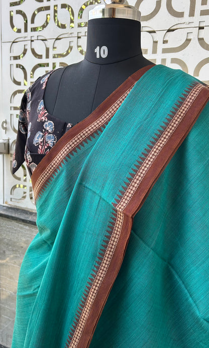 GREEN DHANIAKHALI SAREE