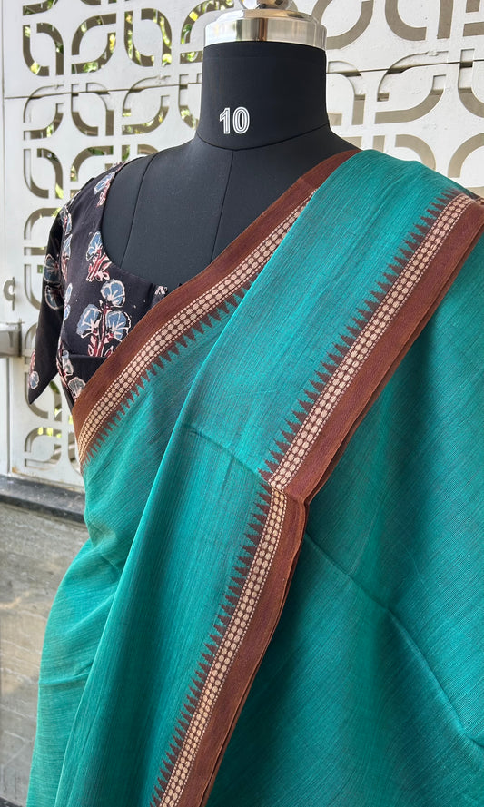 GREEN DHANIAKHALI SAREE