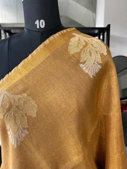 YELLOW TISSUE JAMDANI