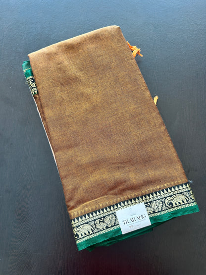 YELLOW NARAYANPET SAREE
