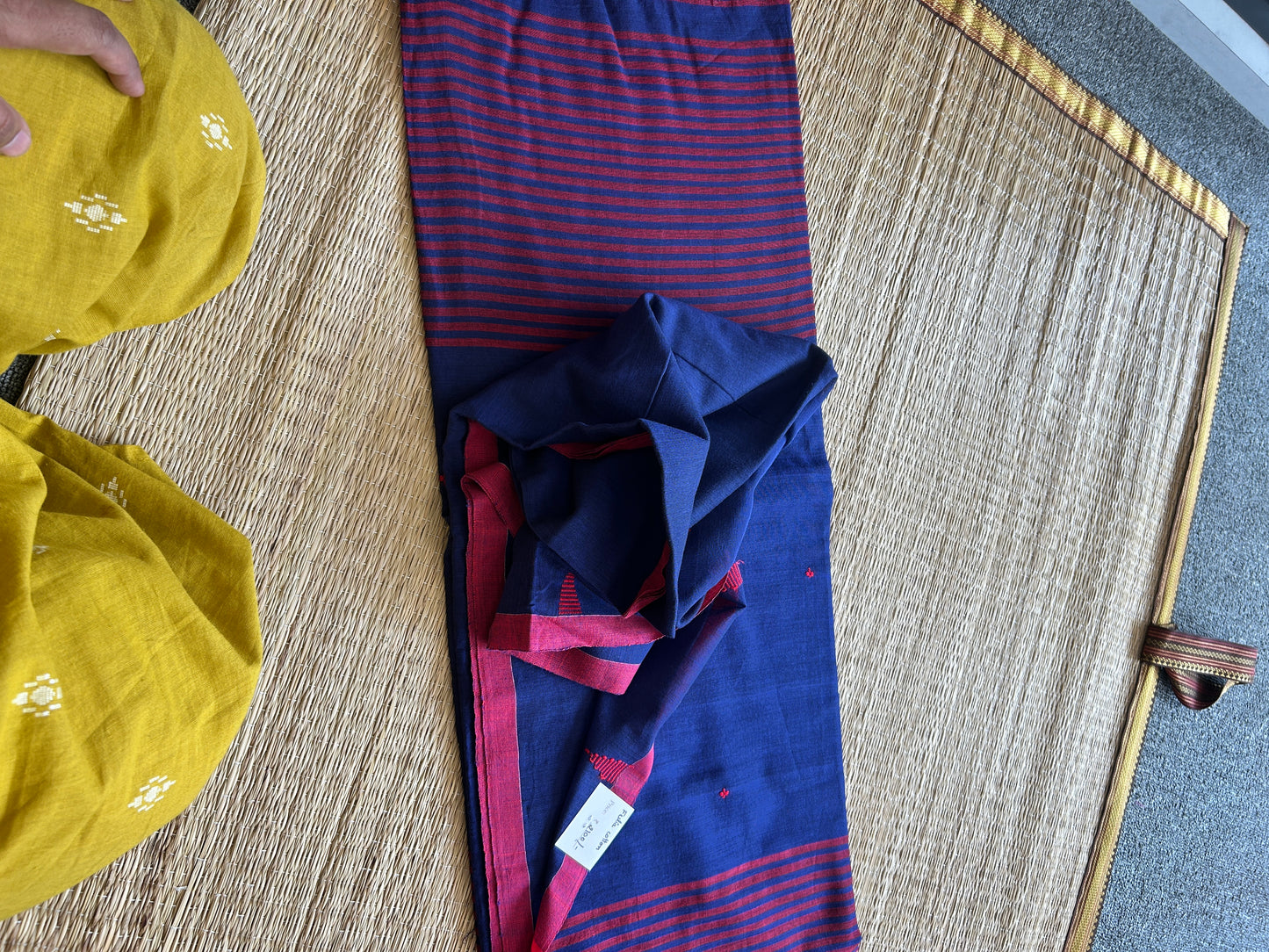 DARK BLUE JAMDANI SAREE