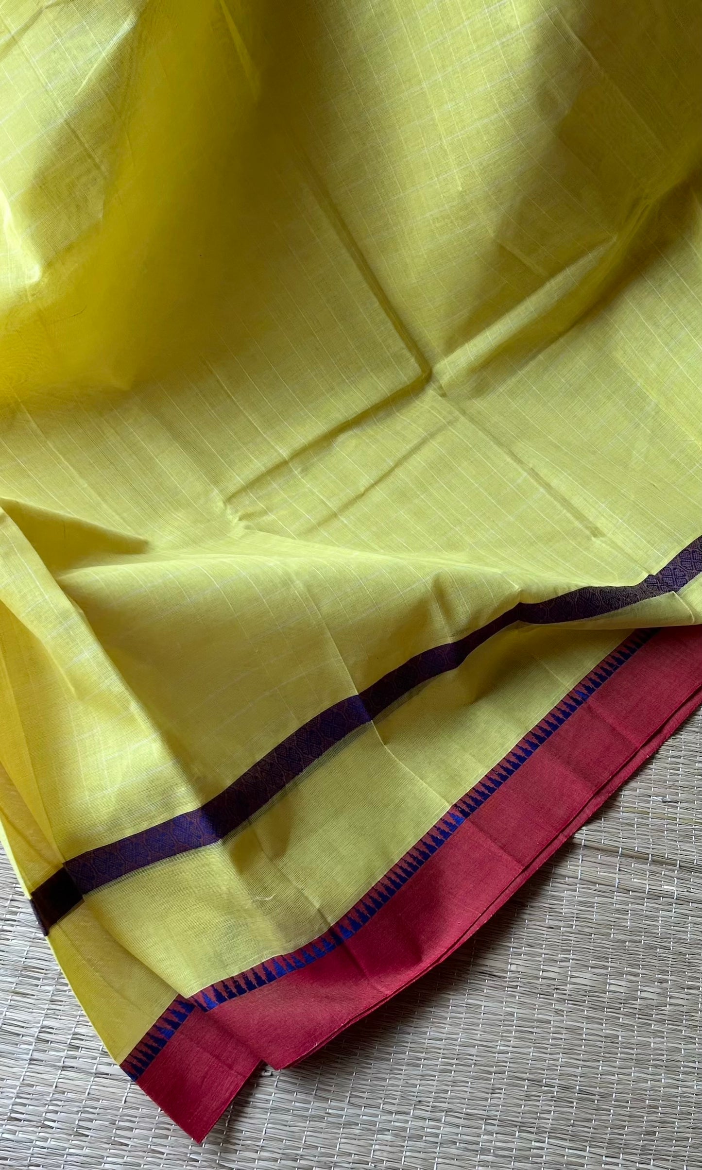 YELLOW NARAYANPET SAREE
