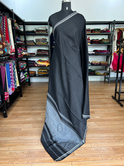 BLACK DHANIAKHALI SAREE