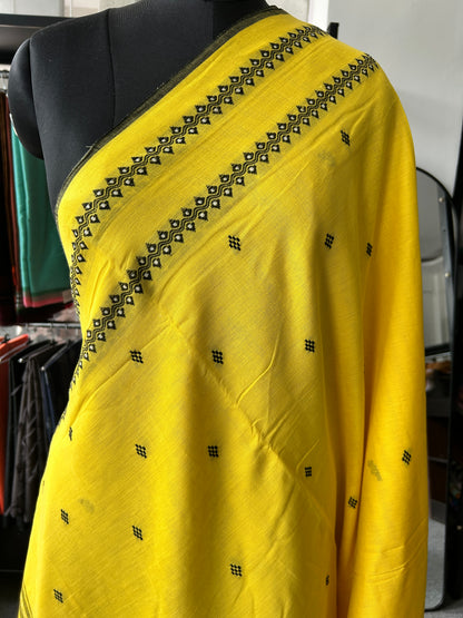 YELLOW DHANIAKHALI SAREE
