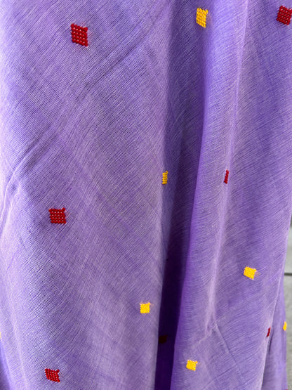 LAVENDER JAMDANI SAREE