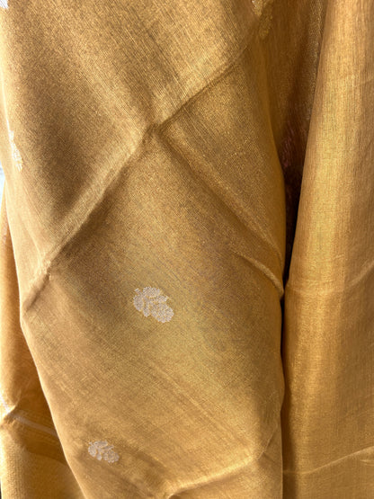 YELLOW TISSUE JAMDANI