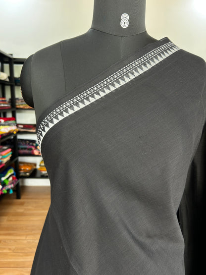 BLACK DHANIAKHALI SAREE