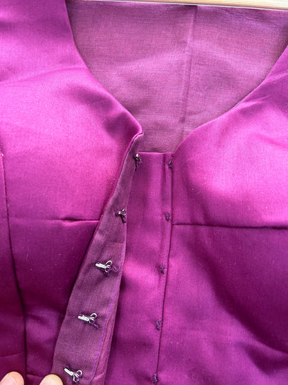 PURPLE BLOUSE