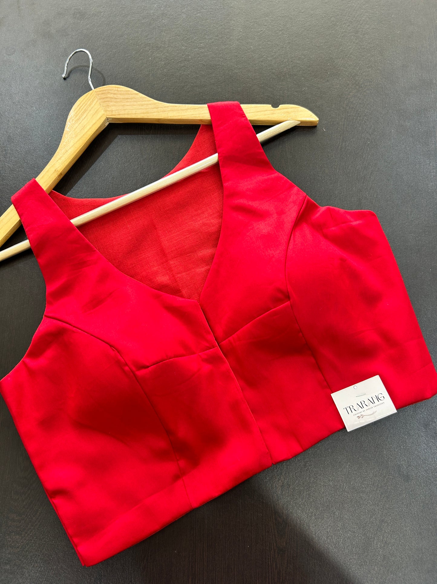 RED BLOUSE