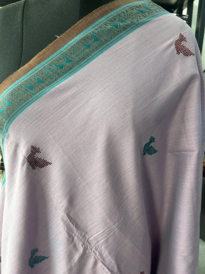PINK DHANIAKHALI SAREE