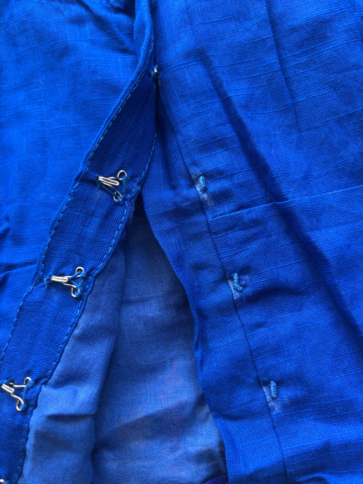 Navy blue Embroidered blouse