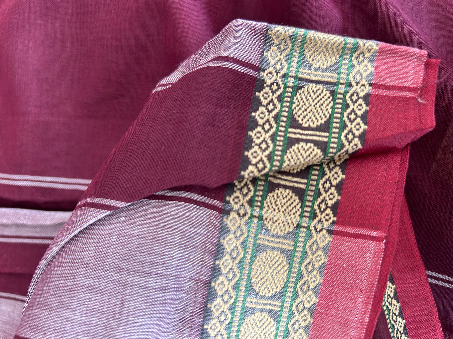 BROWN NARAYANPET SAREE